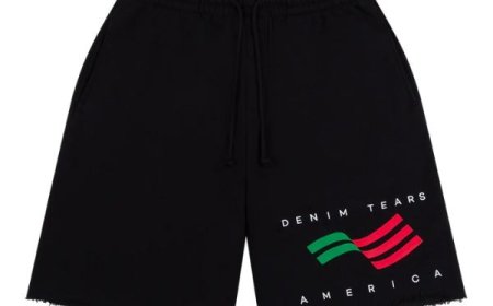 Mixing Layers with Denim Tears Shorts