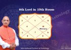Sixth Lord in Tenth House