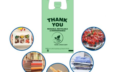 Biodegradable Thank You 500 Pack Shopping Bags – A Simple Step Toward Sustainability