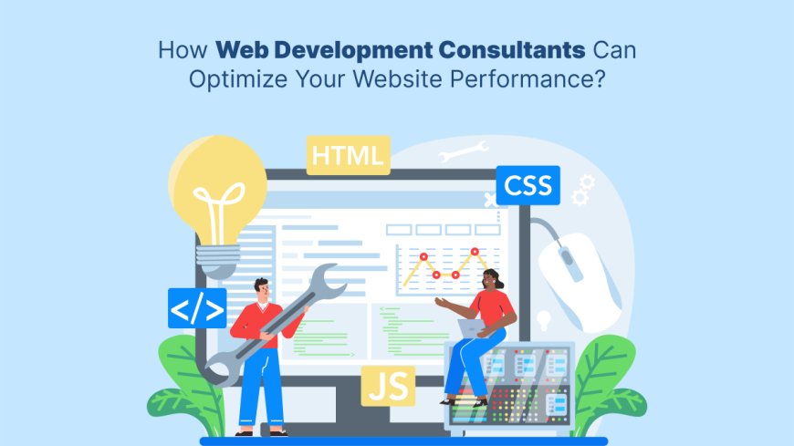 How Web Development Consultants Can Optimize Your Website Performance?